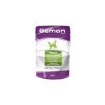 GEMON CAT ADULT RABBIT VEGET POUCH 100gr