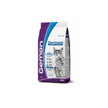 GEMON CAT STERILISED TUNA AND SALMON 7KG