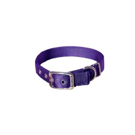 HAMILTON DELUXE DOG COLLAR PURPLE 18 DD 1 DT
