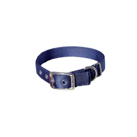 HAMILTON DELUXE DOG COLLAR NAVY 18 DD 1 DT