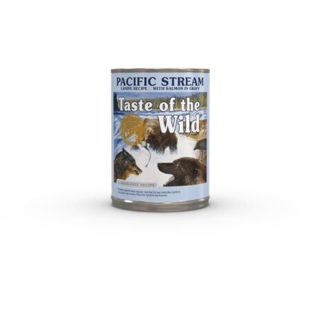 TASTE OF THE WILD Adult Pacific Stream Salmon in Gravy Tin 390g