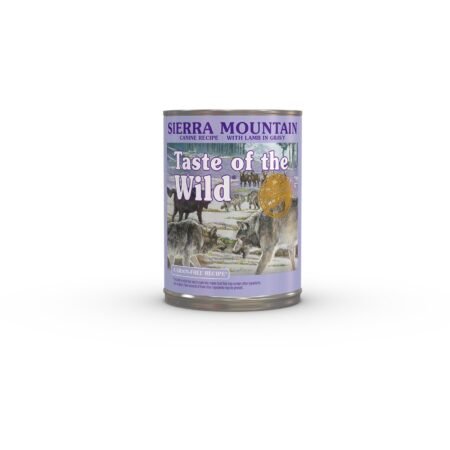 TASTE OF THE WILD Sierra Mountain Lamb in Gravy Tin 390g