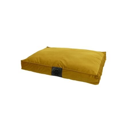 OVERSEAS PETLIFE DOG BOX VELOURS  PILLOW 70x110x10cm 56 OCHRE
