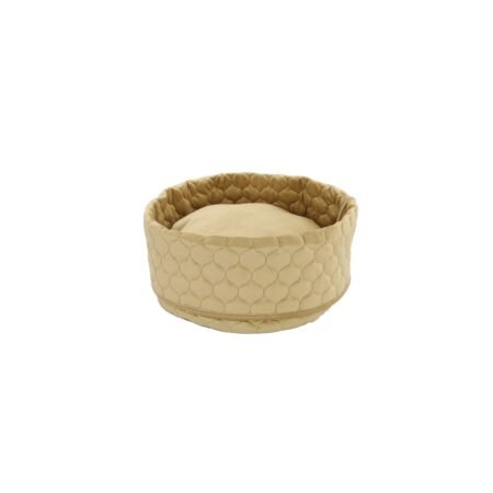 OVERSEAS CAT BASKET JAMES 45 X 40 cm 04 BEIGE