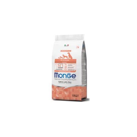 MONGE SL ADULT ALL BREEDS SALMON AND RICE MONOPROTEIN 2.5kg