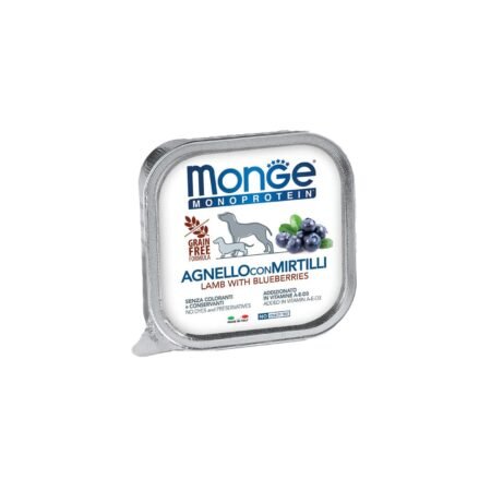 MONGE MONOPROTEIN LAMB PATE GRAIN FREE 150gr