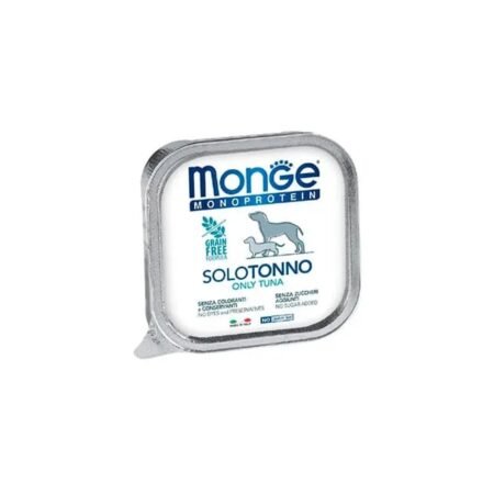 MONGE MONOPROTEIN TUNA PATE GRAIN FREE 150gr