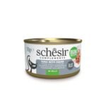 SCHESIR CAT TUNA WITH SQUID IN JELLY CAN 70gr COMPLEMENTARY