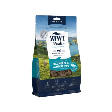 ZIWI PEAK CAT AIR DRIED MACKAREL AND LAMB RECIPE 400gr