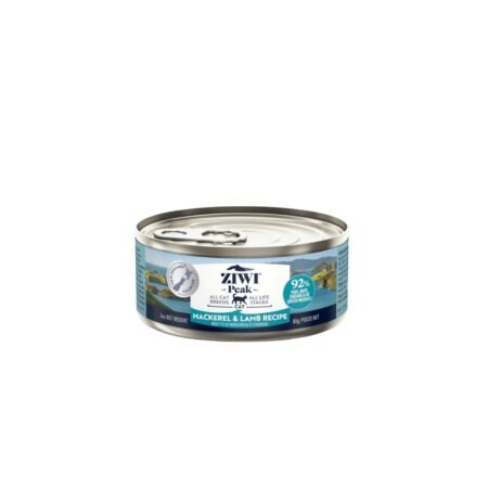 ZIWI PEAK CAT MACKEREL AND LAMB RECIPE CAN 85gr