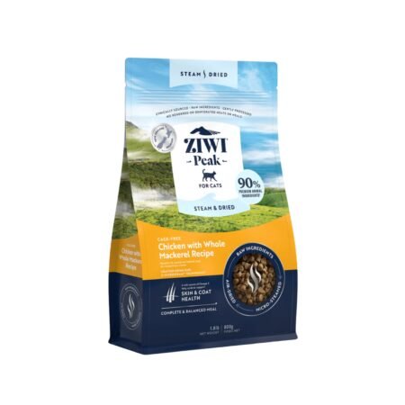 ZIWI PEAK CAT STEAM AND DRIED CHICKEN WITH WHOLE MACKEREL  2.2kg