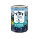 ZIWI PEAK DOG MACKAREL AND LAMB CAN 390gr