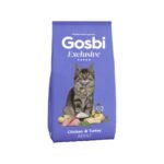 GOSBI EXCLUSIVE CAT CHICKEN AND TURKEY ADULT 400gr