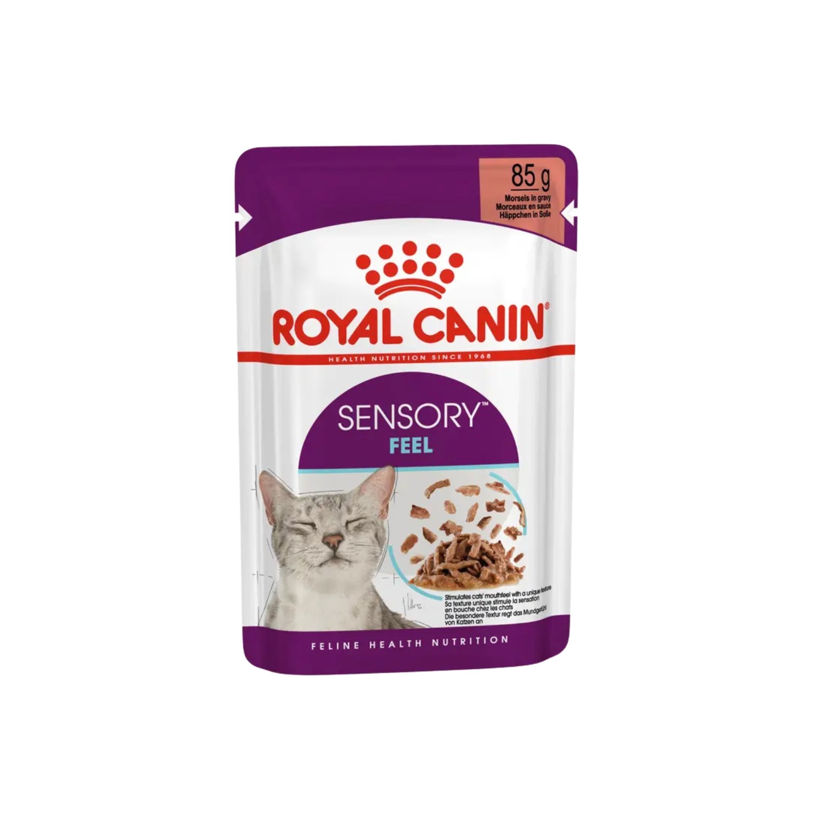 royal canin-cat-wet food-Sensory Feel Chunks In Gravy