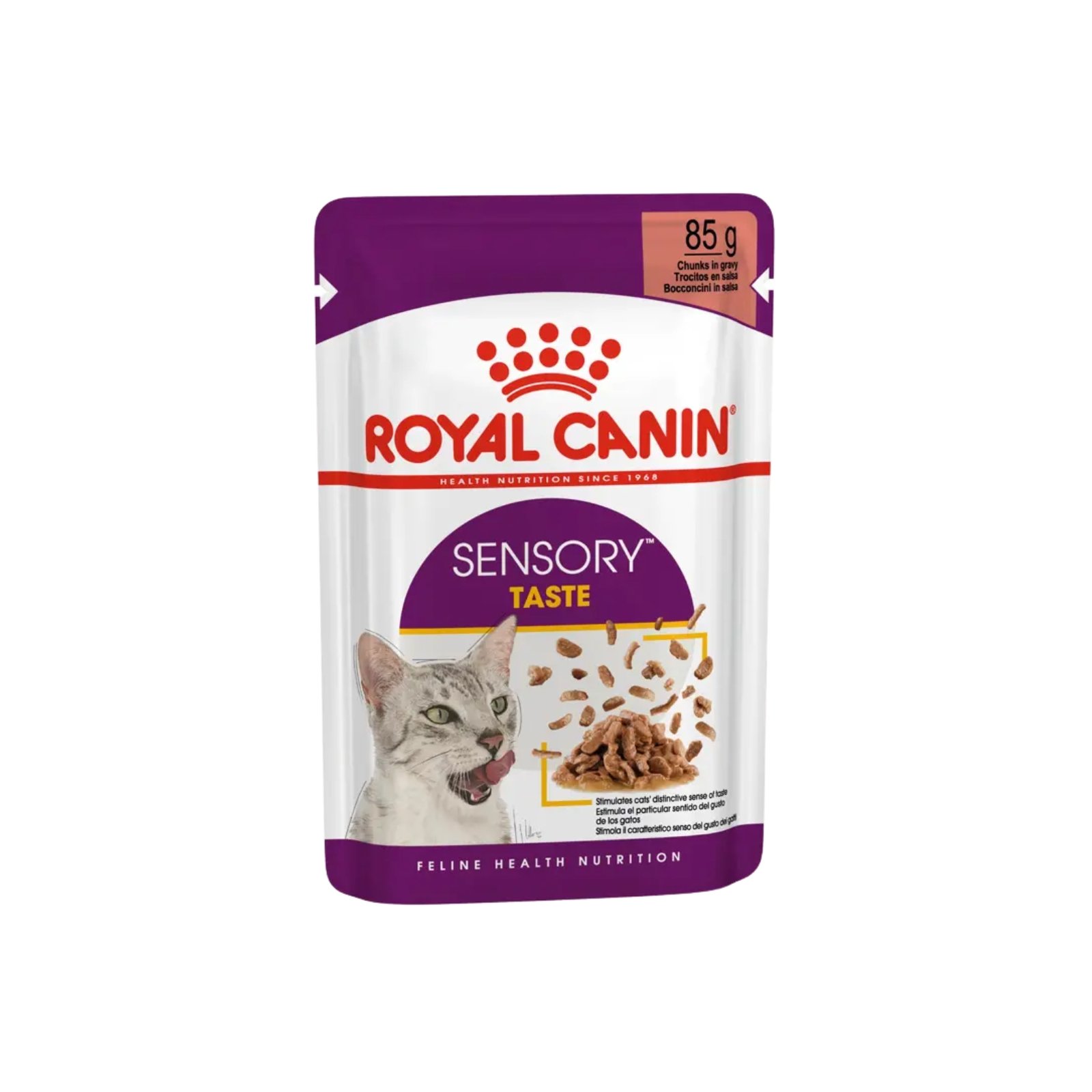 royal canin-cat-wet food-Sensory Taste Chunks In Gravy