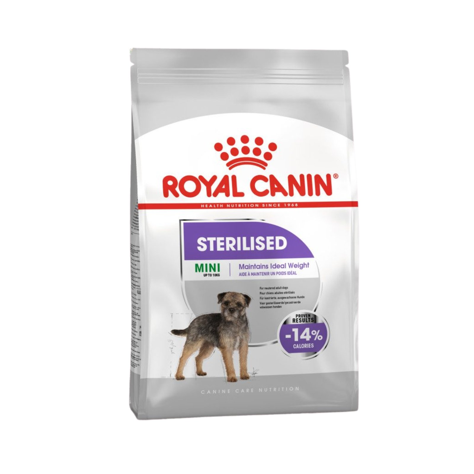 royal canin-dog-dry food-mini sterilised