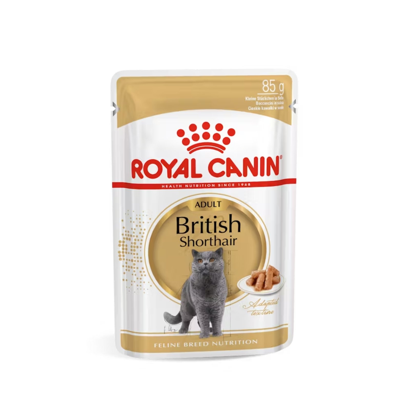 royal canin-cat-wet food-British Shorthair Narrow Chunks In Gravy