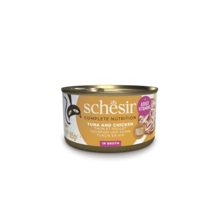 SCHESIR Cat Tuna and Chicken in Broth  85gr C21153208
