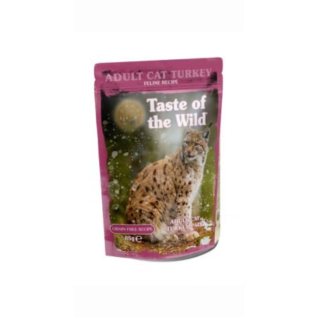 TASTE OF THE WILD Adult Cat Turkey Pate Pouch 85g
