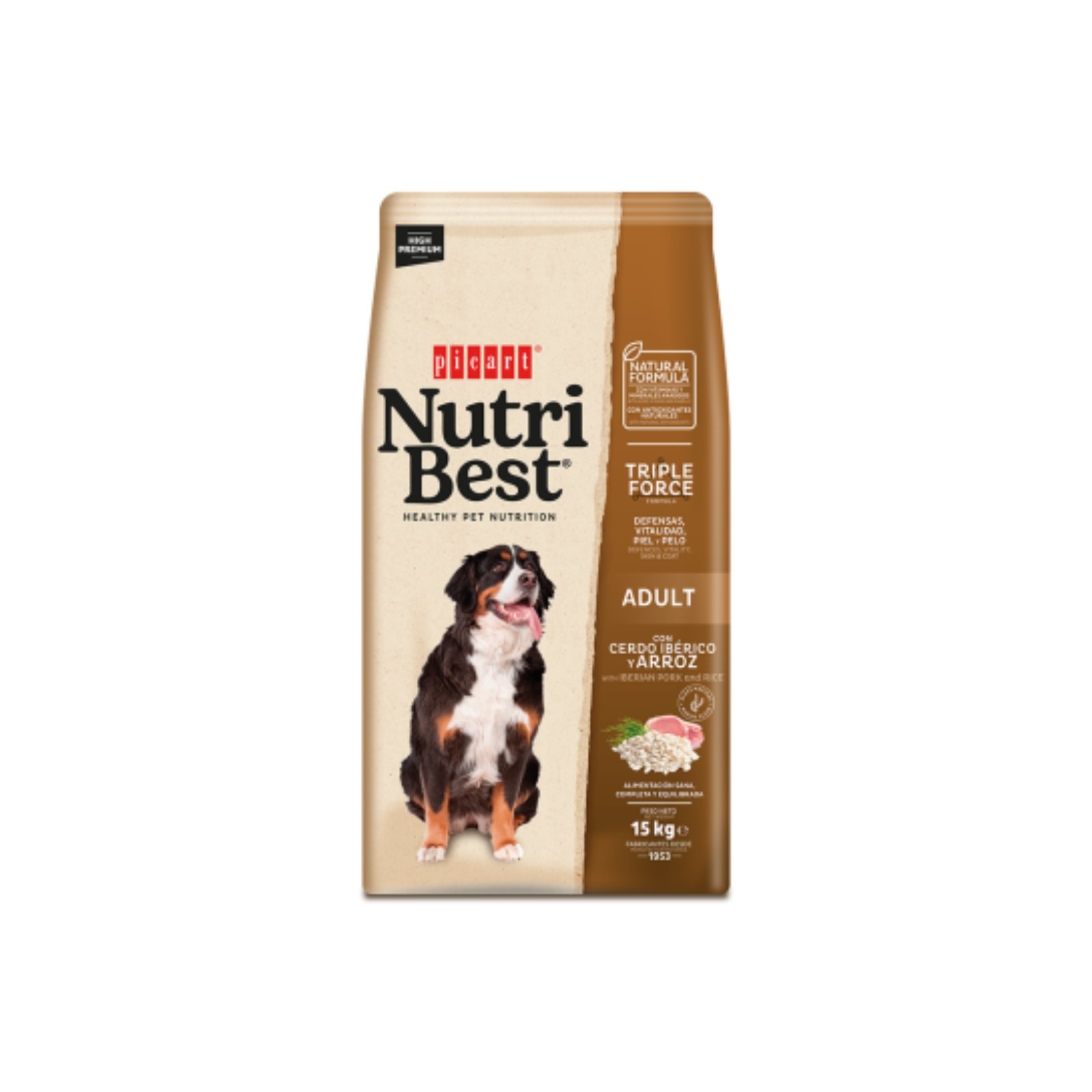 Nutribest Adult with Iberian pork and Rice