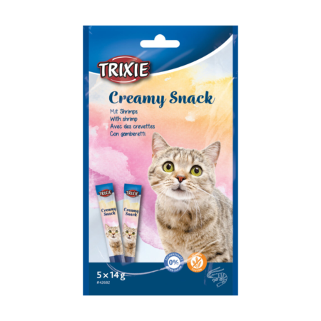 TRIXIE Creamy Snack with Shrimp 5 x 14g