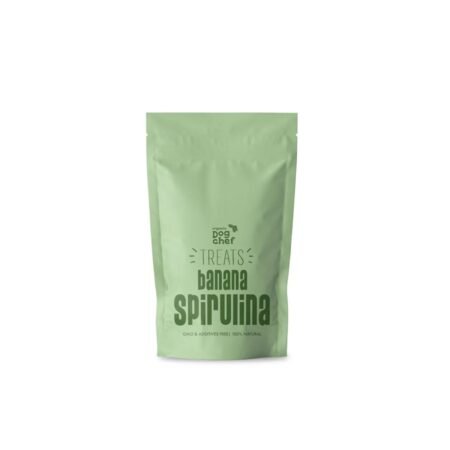 ORGANIC DOG CHEF Spirulina and Banana recipe 120g