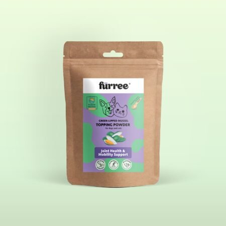 FÜRREE New Zealand Green Lipped Mussel Topping Powder for Dogs and Cats 100g