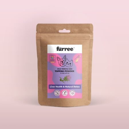 FÜRREE Milk Thistle Seed Topping Powder for Dogs and Cats 100g