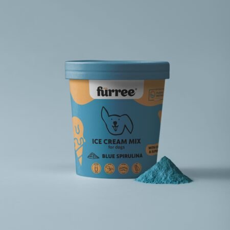 FÜRREE Blue Spirulina Ice Cream Mix for Dogs 60g