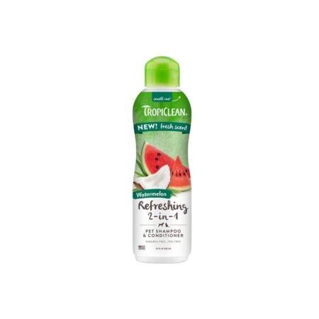 TROPICLEAN Watermelon Deep Cleansing 2-in-1 Shampoo and Conditioner 355ml