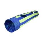 Cat Tunnel and Net Entry Green/Blue - 25 x 136cm