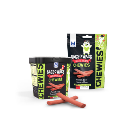 MONTEGO Bags O’ Wags Moreish Beef Flavoured Bars 500g