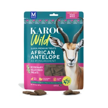 MONTEGO Karoo Wild Antelope and Rosemary Trail Bites for Dogs 227g