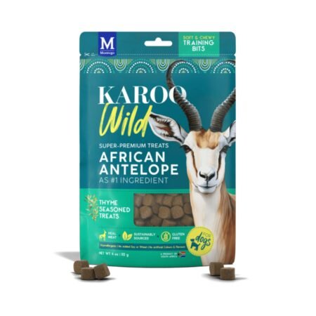 MONTEGO Karoo Wild Antelope and Thyme Training Bits for Dogs 113g