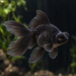 Black Moor Goldfish Freshwater Aquarium Fish 4–5cm