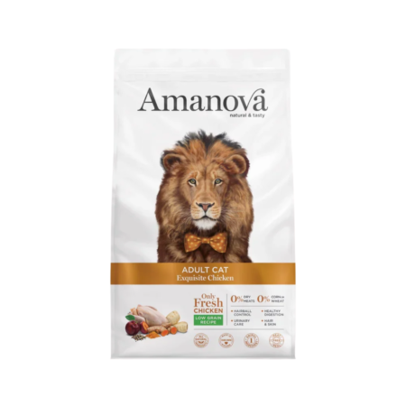 Amanova Cat Adult Low Grain with Exquisite Chicken 300gr