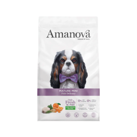 Amanova dog adult Mature Mini White Fish 500g
