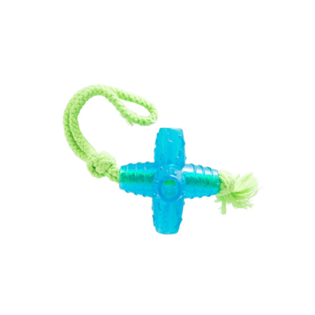 PET INTEREST Boldon TPR Hexatube with Rope Large 45cm