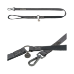TRIXIE CityStyle Cotton Dog Lead S–M Black 1.20m / 13mm